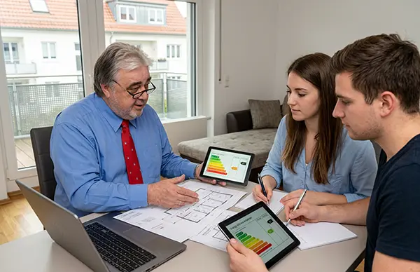 Energieberatung zu Energiesparmaßnahmen in MInden und Umgebeung mit Jürgen Gunkel, Bausachverständiger